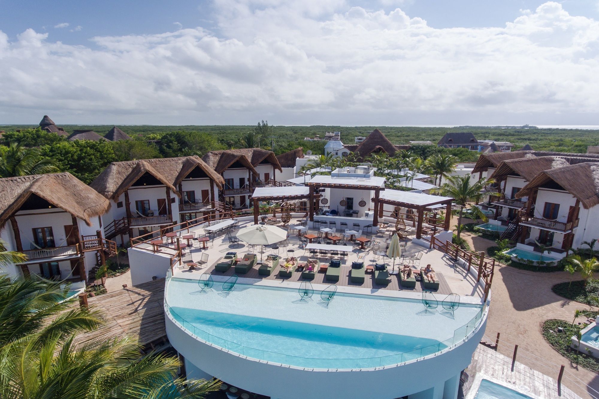 Villas Hm Palapas Del Mar Остров Холбокс Экстерьер фото